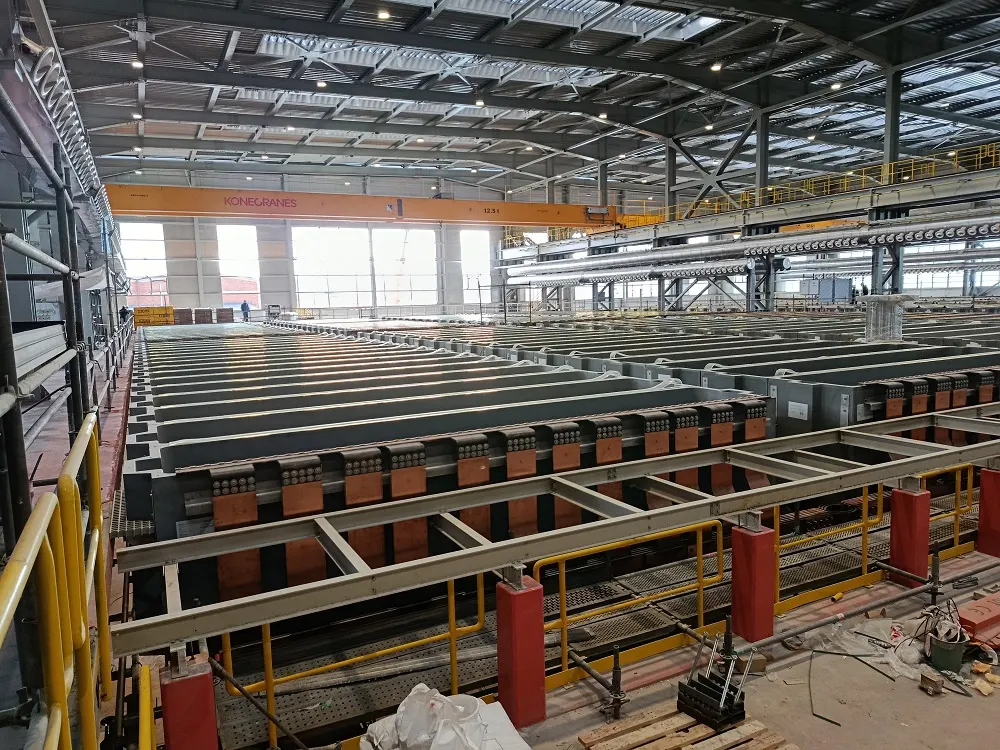 From Vision to Reality: Major Milestone at Aurubis Bulgaria’s Tank House Extension