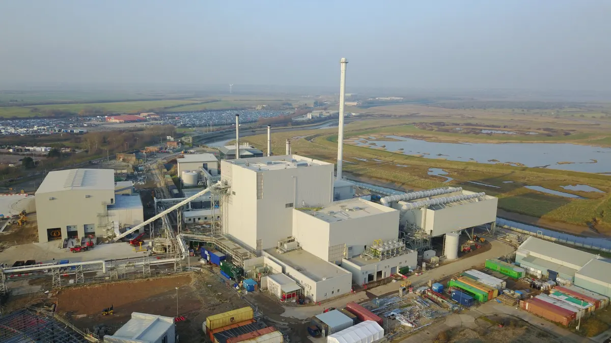 Kent Renewable Energy at final stage at start of test and commissioning