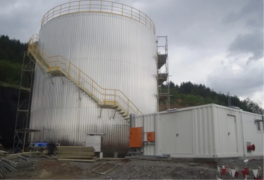 Fire-Fighting Water Tank — Chelopech Mining