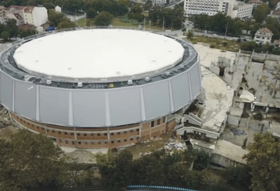 Roof Structure of Bulstrad Arena, Ruse